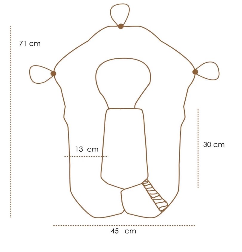 Ayarlanabilir Antibakteriyel Emzirme ve düz kafa yastığı - Görsel 3