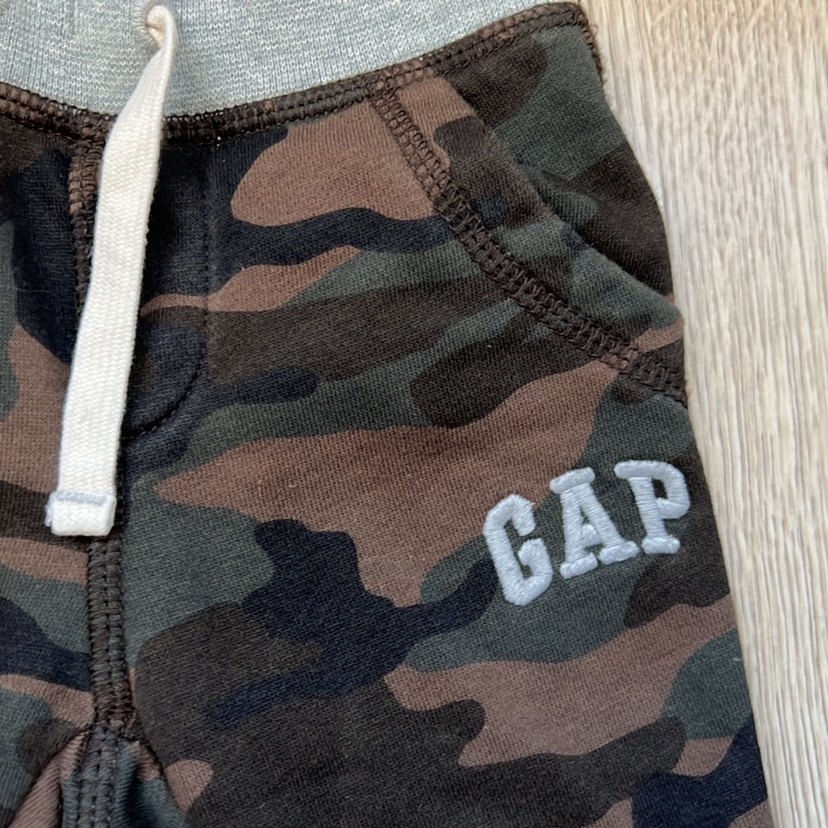 Erkek Kamuflaj Desenli Rahat Eşofman Altı - Görsel 2