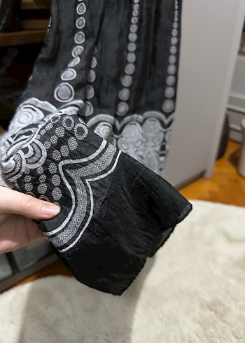 Bohem Desenli Uzun Etek tiril tiril - Görsel 6