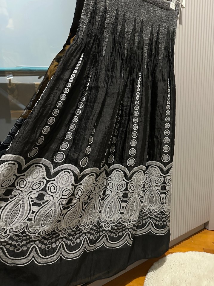 Bohem Desenli Uzun Etek tiril tiril - Görsel 2