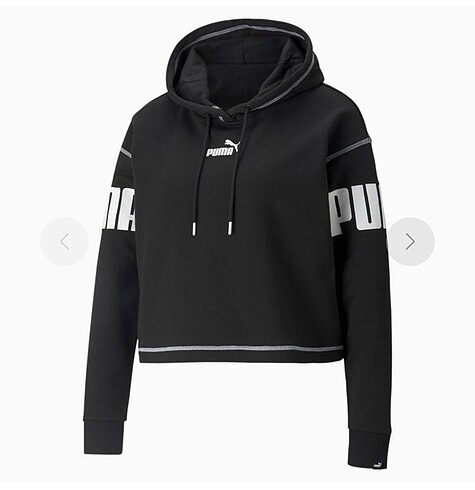 Siyah Puma sweatshirt
