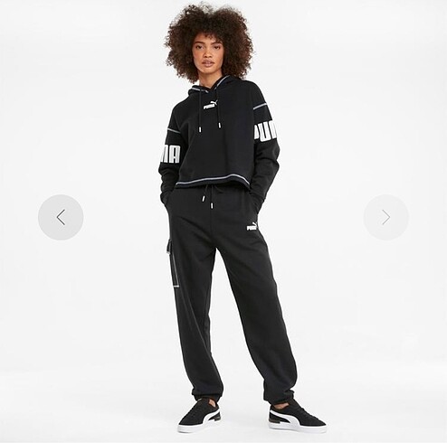 m Beden Siyah Puma sweatshirt