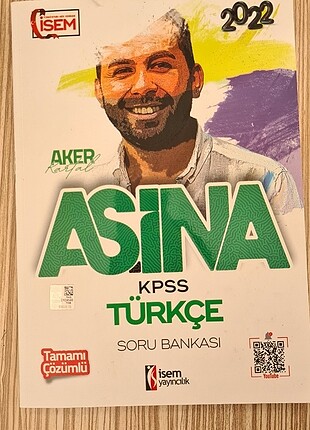 Aşina Türkçe soru bankası kpss 2022