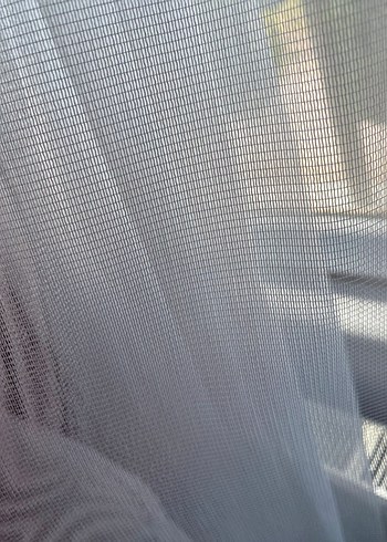 Beden beyaz Renk Beyaz tül İnce Tül Perde 4mt