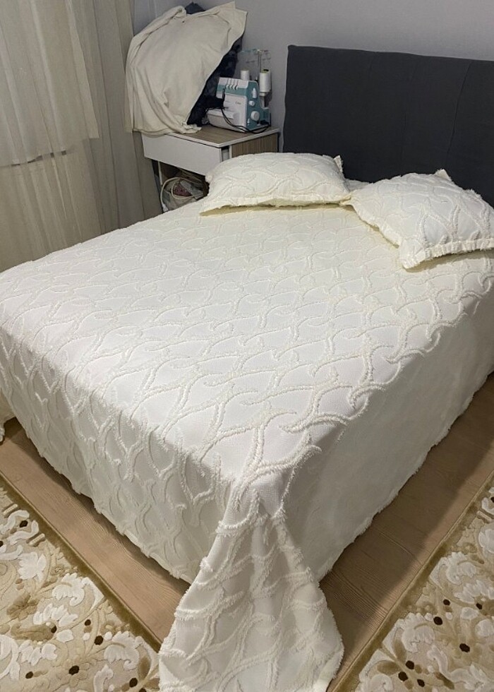 Özel dikim  yatak örtüsü - Görsel 5