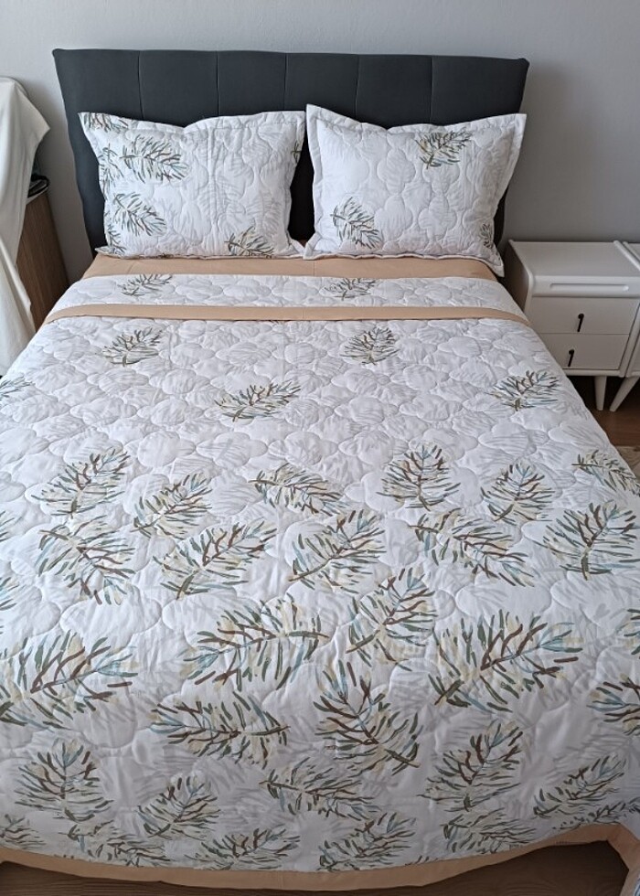 Yatak örtüsü  kapitone özel dikim - Görsel 5