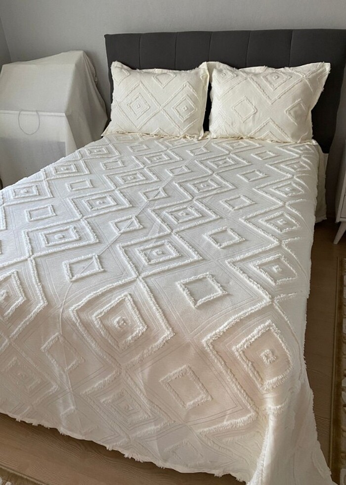 Özel dikim yatak örtüsü tam takım - Görsel 3