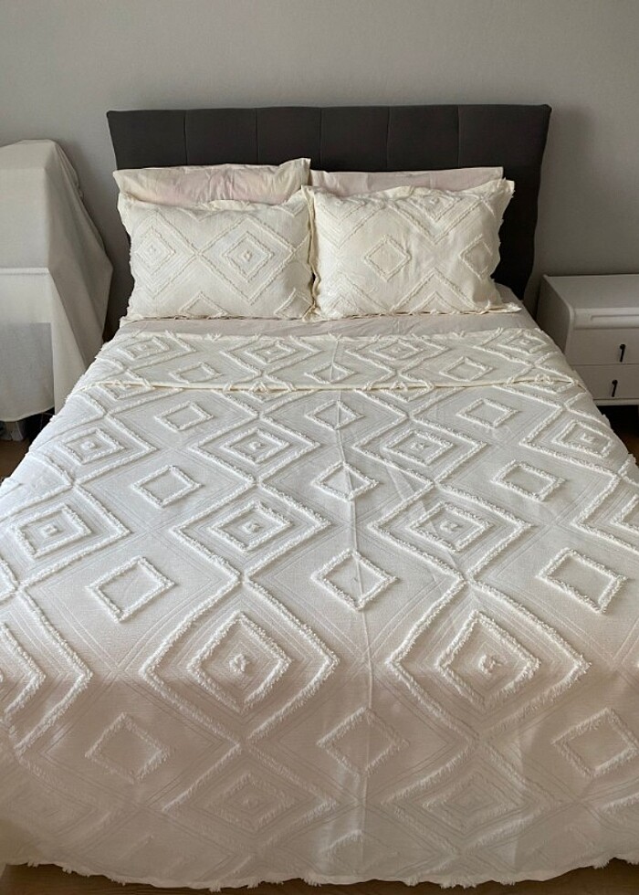 Özel dikim yatak örtüsü tam takım - Görsel 4