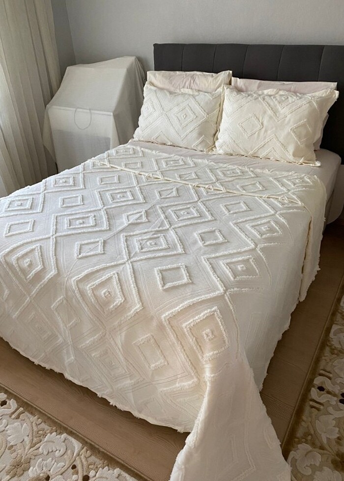 Özel dikim yatak örtüsü tam takım - Görsel 5