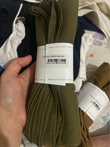 Beden Valor scarf pamuk kraş şal