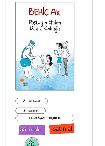 Behiç Ak Postayla Gelen Deniz Kabuğu