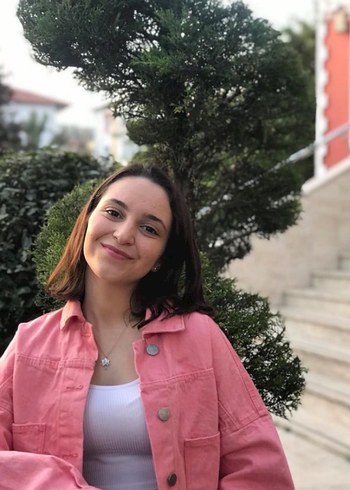 Pembe kot ceket - Görsel 2