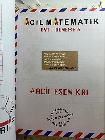  Beden Renk acil yayınları matematik tyt ayt deneme