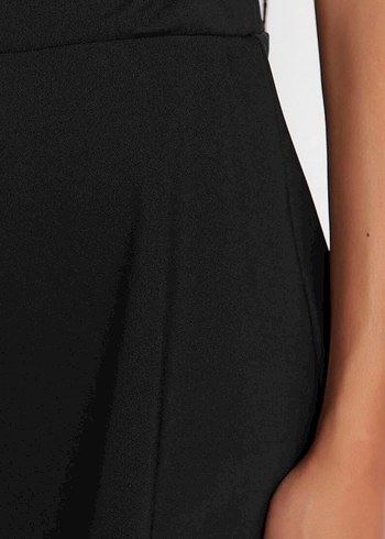 Siyah Mini Spor Şort Etek - Görsel 4