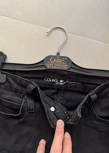 Colins Koyu gri Kadın Slim fit Kot Pantolon - Görsel 4