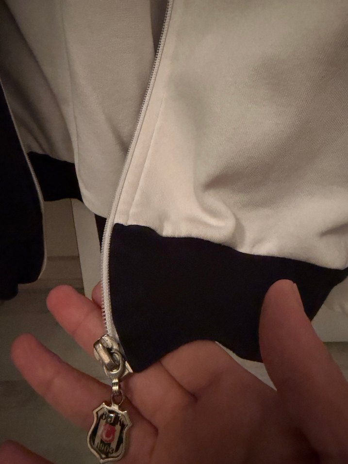 Beşiktaş Kapüşonlu Fermuarlı Erkek Sweatshirt - Görsel 4