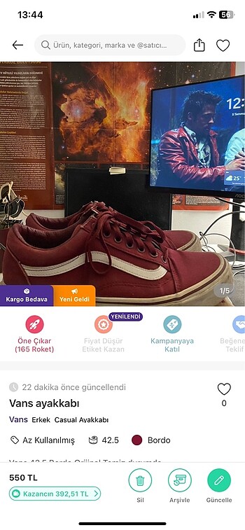 Vans ayakkabı