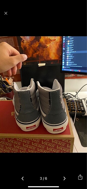 44 Beden Vans ayakkabı