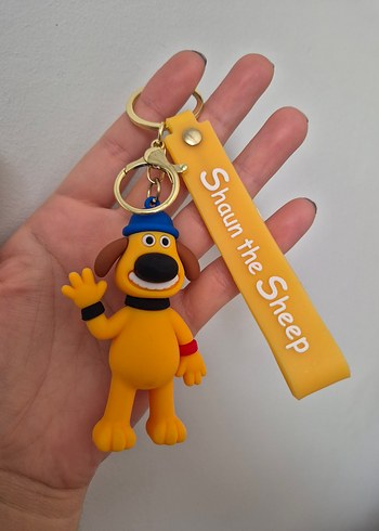 Sarı Shaun the Sheep Kadın Anahtarlık