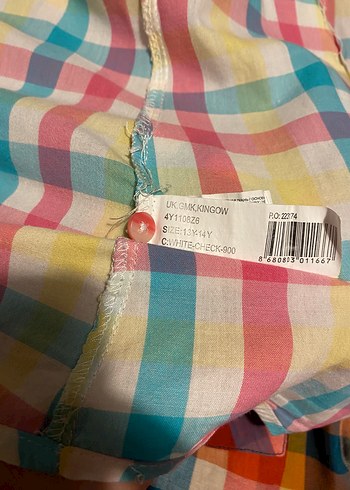 Kız Çocuk Gömlek - Görsel 3