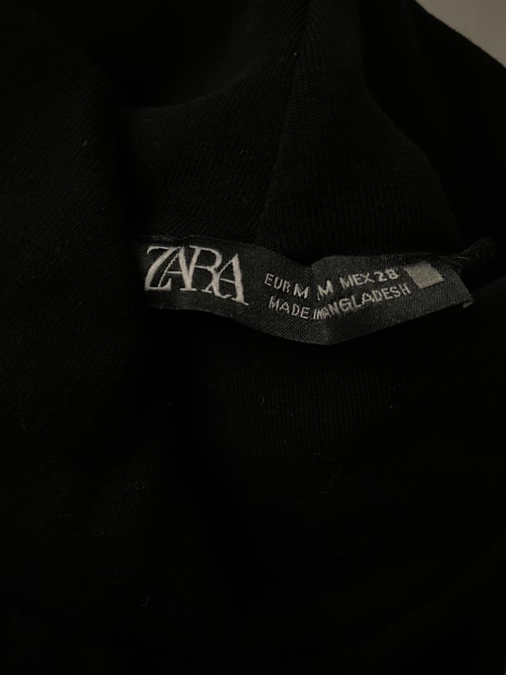 Zara Kadın Kısa Boğazlı Body - Görsel 2