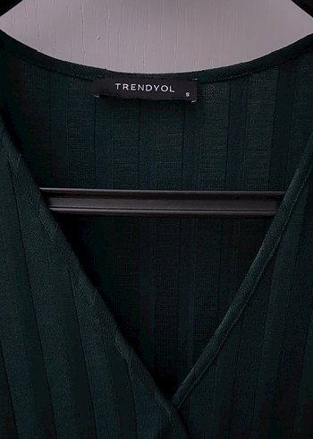 Yeşil Midi Elbise - Görsel 2