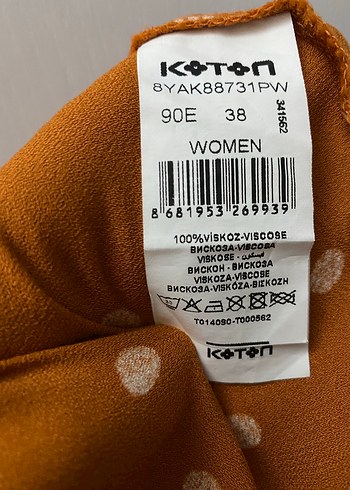 Koton Puantiyeli Elbise - Görsel 3