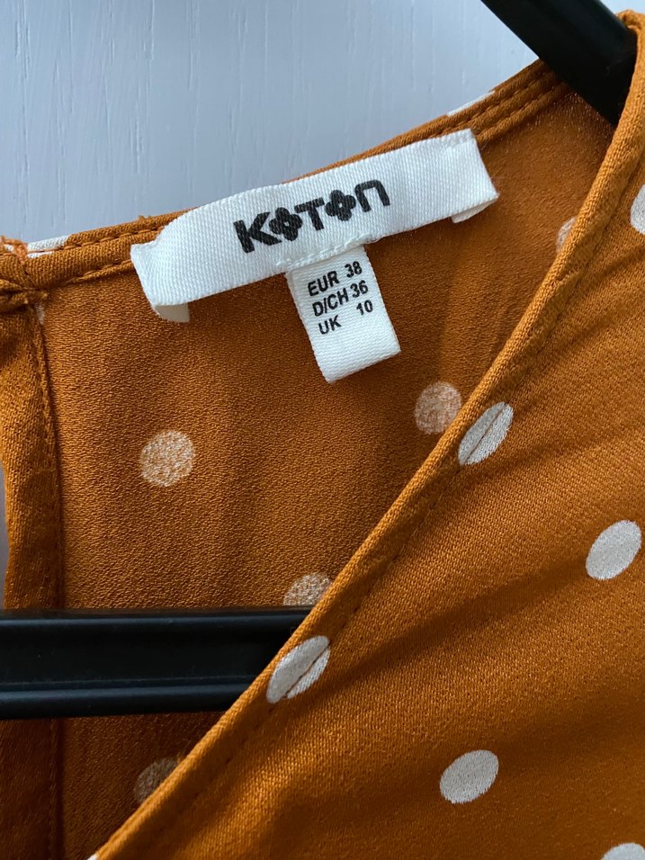 Koton Puantiyeli Elbise - Görsel 2