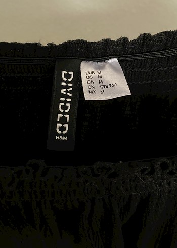 H&M Siyah Bluz - Görsel 2