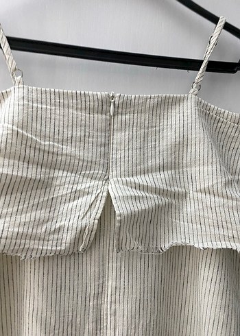 Zara Keten Kadın Elbise - Görsel 3