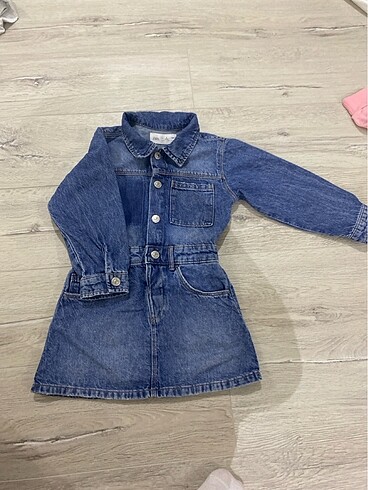 Zara denim elbise çocuk