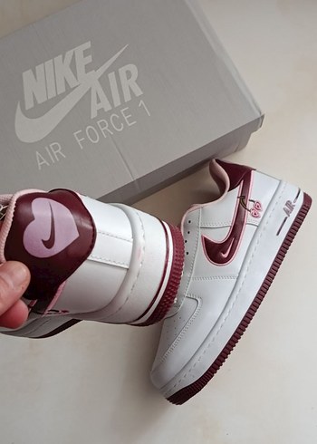 38 Beden pembe Renk Nike Air Force 1 Pembe Kadın Sneaker