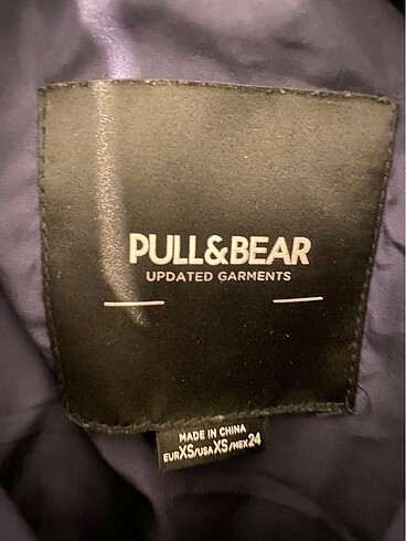 xs Beden Pull Bear Lacivert Ceket