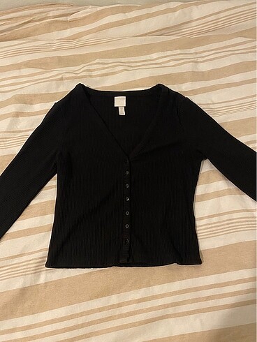 H&M Siyah Bluz