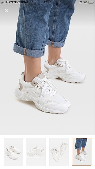 Çok Parçalı Sneaker