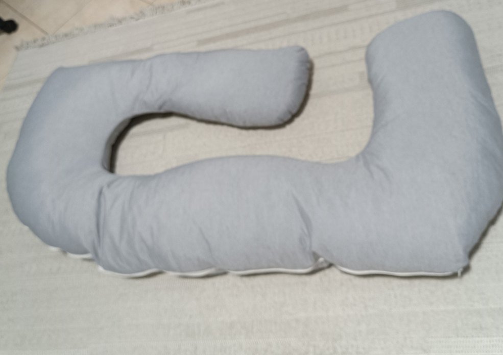 Gri Hamile ve Emzirme Destek Yastığı - Görsel 3