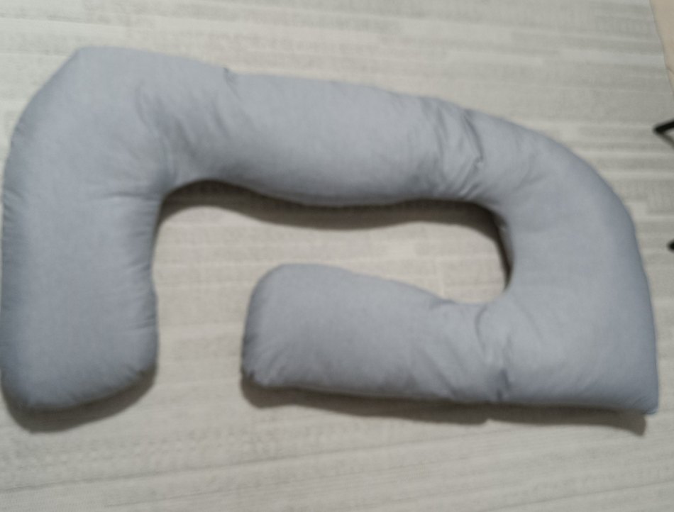 Gri Hamile ve Emzirme Destek Yastığı - Görsel 2