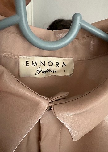 Pudra pembesi şık gömlek - Görsel 5