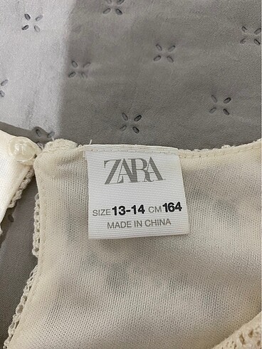 Zara Dantelli Elbise - Görsel 5