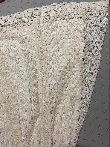 Zara Dantelli Elbise - Görsel 7