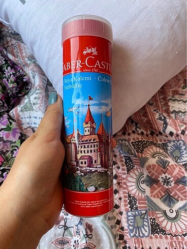 Faber castell 24lü kuru boya kalemi