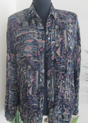  Vintage Unisex Grafik Desenli Gömlek