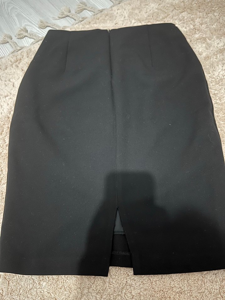 Siyah Midi Kalem Etek - Görsel 2