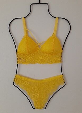 İpli bralet takim 1 adet 3 adet incili tanga 