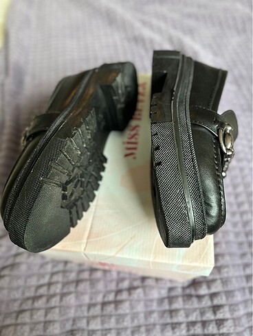 38 Beden Klasik loafer ayakkabı