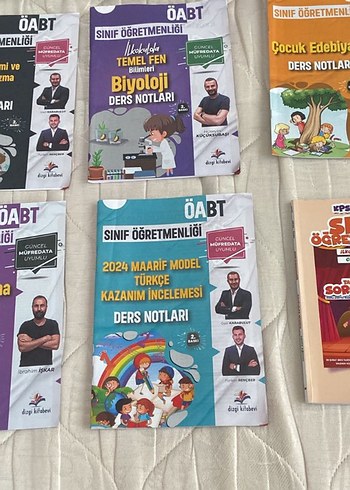 ÖABT Sınıf Öğretmenliği Ders Notları Seti