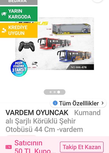 Beden Körüklü Oyuncak Otobüs