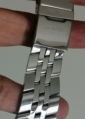 Sıfır Paslanmaz çelik bileklik kordon 22 mm - Görsel 6