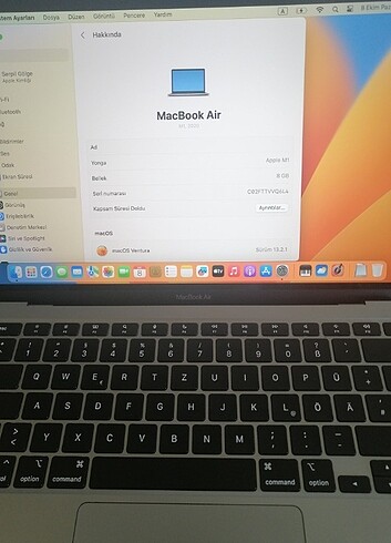 Apple Macbook 256 GB bilgisayar 