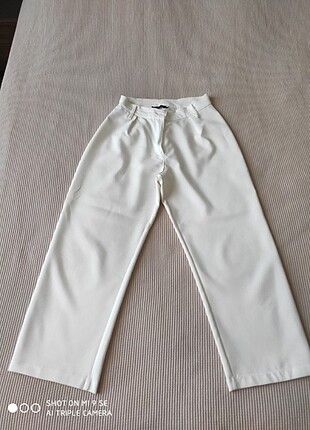 s Beden Beyaz Pantolon